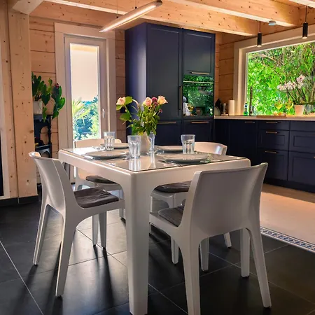 Bamboo-garden Am Hengstberg Bei Dresden Шале *