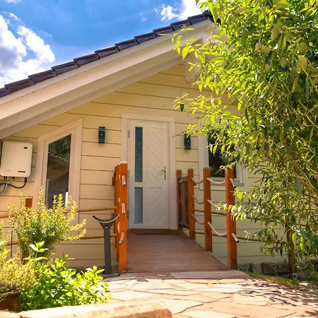 Шале Bamboo-garden Am Hengstberg Bei Dresden Банневиц