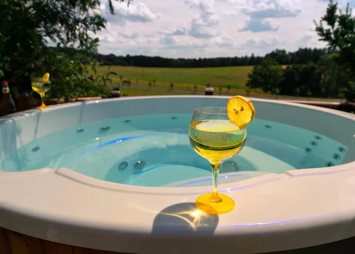 شاليه Bamboo-garden Am Hengstberg Bei Dresden