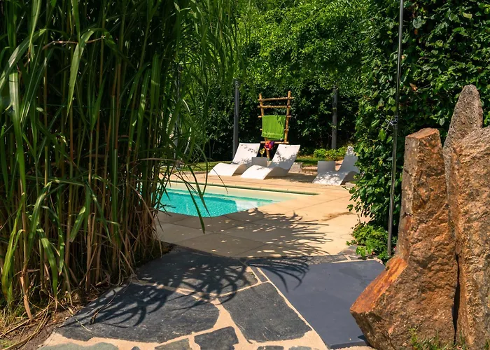 شاليه Bamboo-garden Am Hengstberg Bei Dresden Bannewitz