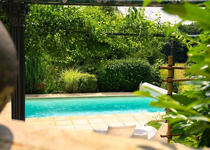 شاليه Bamboo-garden Am Hengstberg Bei Dresden *