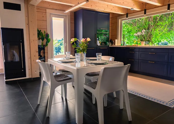 Bamboo-garden Am Hengstberg Bei Dresden شاليه *