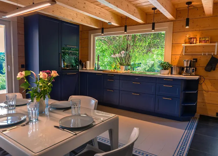 شاليه Bamboo-garden Am Hengstberg Bei Dresden Bannewitz