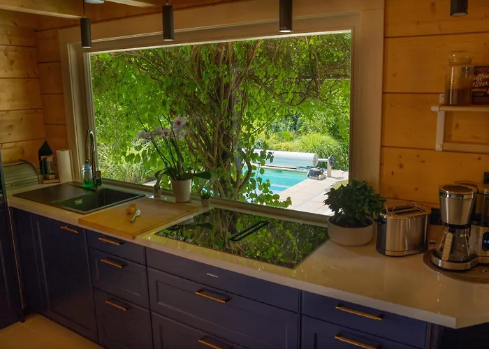 Bamboo-garden Am Hengstberg Bei Dresden شاليه Bannewitz