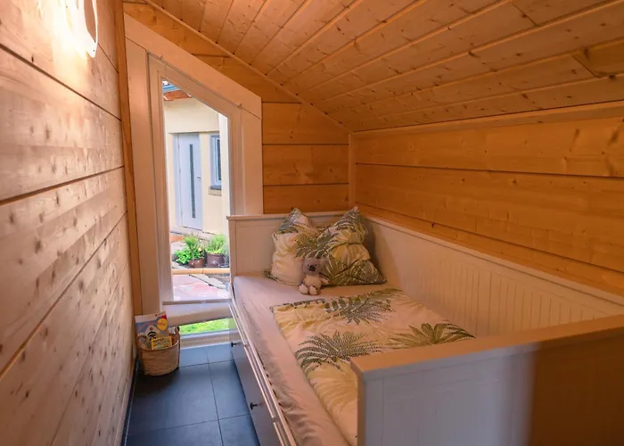 Bamboo-garden Am Hengstberg Bei Dresden شاليه *