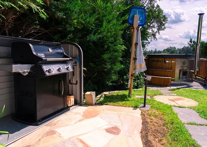 Bamboo-garden Am Hengstberg Bei Dresden شاليه *